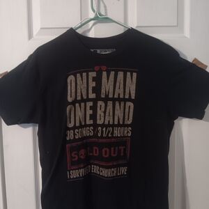 Fifth Sun Black 'One Man One Band' Graphic Tee